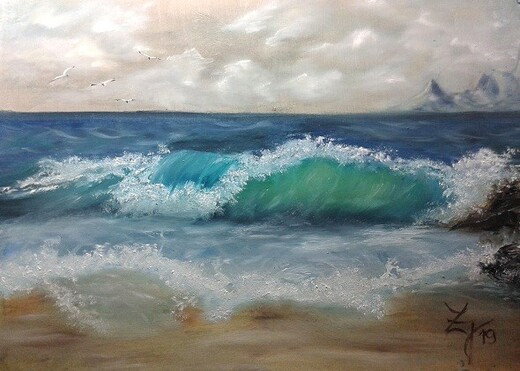 VLNA V MOŘI (olej, 30x40).jpg